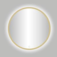 Best Design Nero Venetië 120cm rond met LED verlichting goud mat 4011730