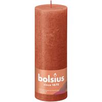 Bolsius Rustiek stompkaars 190/68 Oranje