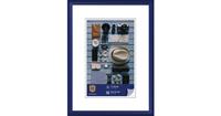 Henzo Fotolijst - Napoli - Fotomaat 10x15 cm - Blauw