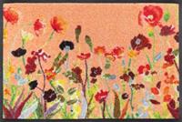 Wash+dry Fußmatte Wildflowers mehrfarbig Gr. 40 x 60