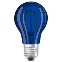 Osram LED STAR CLASSIC A 15 DECOR BOX Blau Filament E27 Glühlampe, 434004 - 