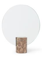 Blomus Bad-Spiegel PESA Marmor Tischspiegel brown 25,5 cm