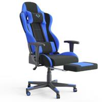Yomonda Gaming Stuhl Alpha Schwarz Blau schwarz