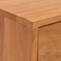 vidaXL Nachttisch 40x30x40 cm Teak Massivholz Braun