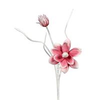 Yomonda Blütenzweig weiß-rose