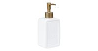 QUVIO Zeep dispenser 'pure soap' - Wit