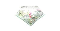 Clayre & Eef Tafelkleed - 130*180 cm - multi - 100% katoen - botanisch -  - JUB03