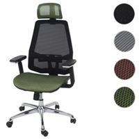 HWC Mendler Bürostuhl mit Sliding-Funktion schwarz/grün