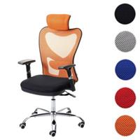 HWC Mendler Bürostuhl orange/schwarz