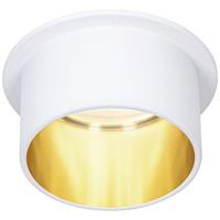 Paulmann 93380 LED-Einbauleuchte 6.5W Warmweiß Weiß (matt), Gold