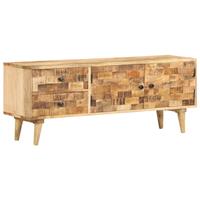 VidaXL TV-Schrank 120x30x45 cm Mangoholz Massiv Braun