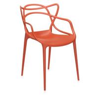 Kartell Masters 4x Chair Stuhl Stapelstühle  Farbe: rostbraun