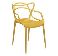 Kartell Masters 4x Chair Stuhl Stapelstühle  Farbe: senf