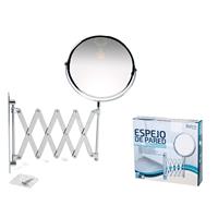 Gerimport - Gerimport - Harmonica - Wand Cosmetica Spiegel 170 Mm - Make-up - Scheren - Gezichtsverzorging - Spiegel