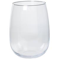 Glazen Vaas/vazen Julia 20 Liter Met Wijd Uitlopend 27 X 40 Cm - Bloemenvazen Van Glas