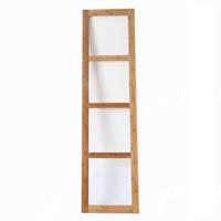 Staande Bamboe Handdoeken Ladder Rek - Badkamer Handdoekhouder Voor