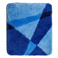 Wicotex Badmat Blauw Gestreept 60x90cm