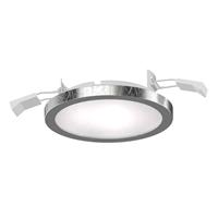 Lightme LED inbouwspot Aqua Pur Ã11,2cm zilver