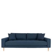 4Home Wohnzimmer Couch mit Armlehnen Skandi Design