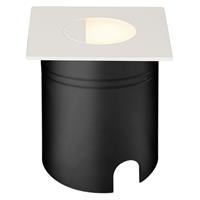 Mantra LED inbouwlamp Aspen, diffusor, hoekig, wit