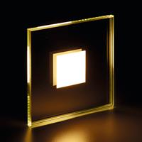 Heitronic LED-Einbauleuchte Fortune, Spiegelglas