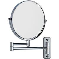 Praxis Make-up spiegel rond 8x vergrotend draaibaar chroom Ø20cm