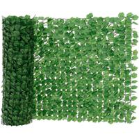[NEU.HAUS] Blätter Zaun 300x100cm Grün Sichtschutz Windschutz Balkon Verkleidung