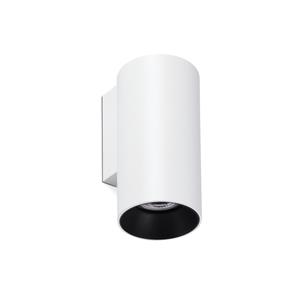 FARO BARCELONA Wandspot Stan, wit, aluminium, Ø 6 cm