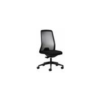 PROSEDIA Bürodrehstuhl EVERY | Harte Rollen | Schwarz-schwarz | Sitzhöhe 430 mm |