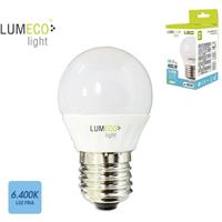 EDM LED-Kugelbirne - e27 - 5w - 400 Lumen - 6400k - kaltes Licht - Lumeco