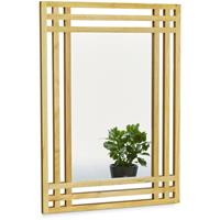 RELAXDAYS Spiegel aus Kiefernholz H x B x T: ca. 70 x 50 x 2 cm Wandspiegel fürs Bad zum Aufhängen großer Badezimmerspiegel mit Rahmen aus Holz als