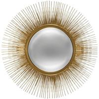 ATMOSPHERA Deko-Spiegel SUN, Ø 58 cm, golden