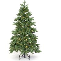 Evergreen Weihnachtsbaum Roswell Kiefer künstlicher Tannenbaum LED 150 cm - 