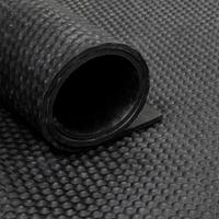 arbon Rubber loper / rubbermat op rol van 20 m2 - Hamerslag 10 mm - Breedte