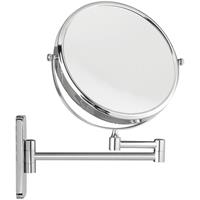 MUCOLA Kosmetikspiegel Wandspiegel Schminkspiegel Vergrößerungs 10-fach Badspiegel 20cm