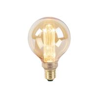 LUEDD LED Lampe G95 E27 5W 1800K gelb 3-stufig dimmbar