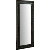 BISCOTTINI Spiegel Wandspiegel und vertikal/horizontal hängender Spiegel L35xPR2xH82 cm glänzend schwarz