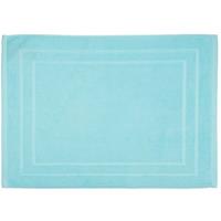 Atmosphera Badkamerkleed/badmat voor vloer - 50 x 70 cm - Aqua Blauw