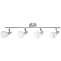 LEDVANCE SPOT G9 LED Wand- und Deckenleuchte Warmweiß 64,6 cm Aluminium Silber 4-Flammig, 540682 - 