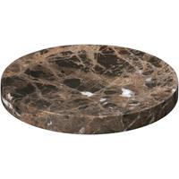Blomus PESA Marmor Ablageschale brown, Dekoschale, Schälchen, Schale, Marmor, braun, 19 cm, 65994 - 