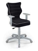 ENTELO Good Chair Kinder-Bürostuhl Duo JS01 Ergonomisch Gr.6 Schwarz - 