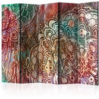 ARTGEIST 5teiliges Paravent Mandala Copper G cm 225x172 - 