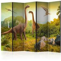 ARTGEIST 5teiliges Paravent Dinosaurs II Roo cm 225x172 - 