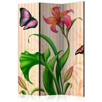 ARTGEIST 3teiliges Paravent Vintage spring cm 135x172 - 