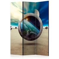 ARTGEIST 3teiliges Paravent Planet Walk Room cm 135x172 - 