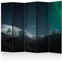 ARTGEIST 5teiliges Paravent Northern lights I cm 225x172 - 