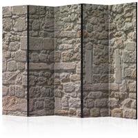 ARTGEIST 5teiliges Paravent Stone Temple II cm 225x172 - 