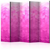 ARTGEIST 5teiliges Paravent PInk pixel II Ro cm 225x172 - 