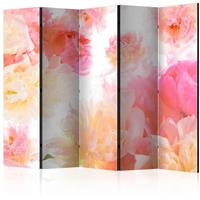 ARTGEIST 5teiliges Paravent Pastel peonies II cm 225x172 - 