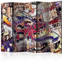 ARTGEIST 5teiliges Paravent Cool Graffiti II cm 225x172 - 